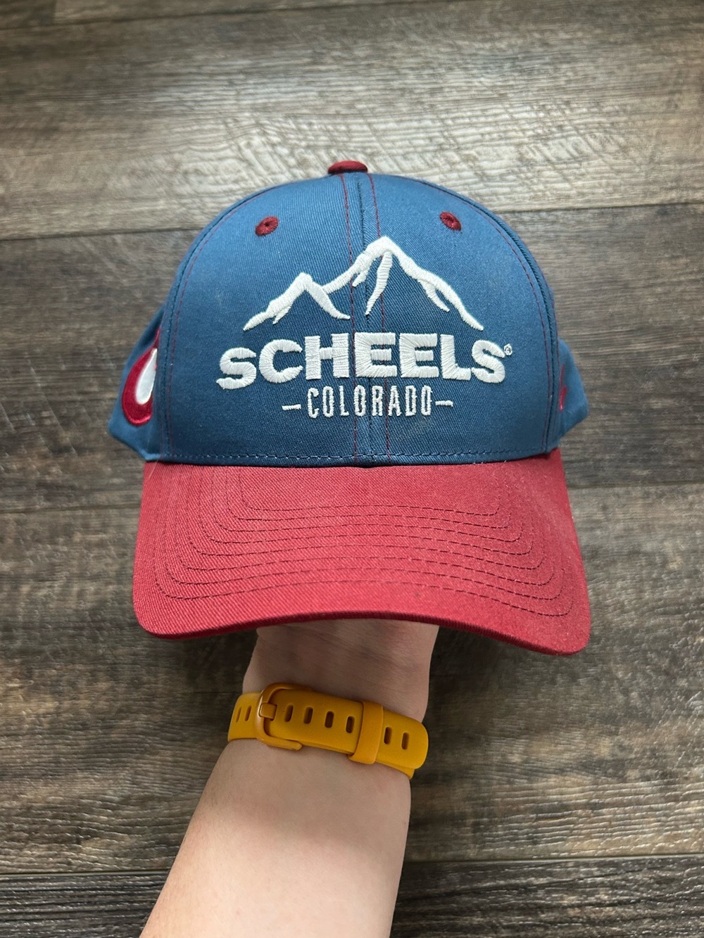Scheels Colorado Snapback Hat Multicolor One Size Adjustable Embroidered Zephyr